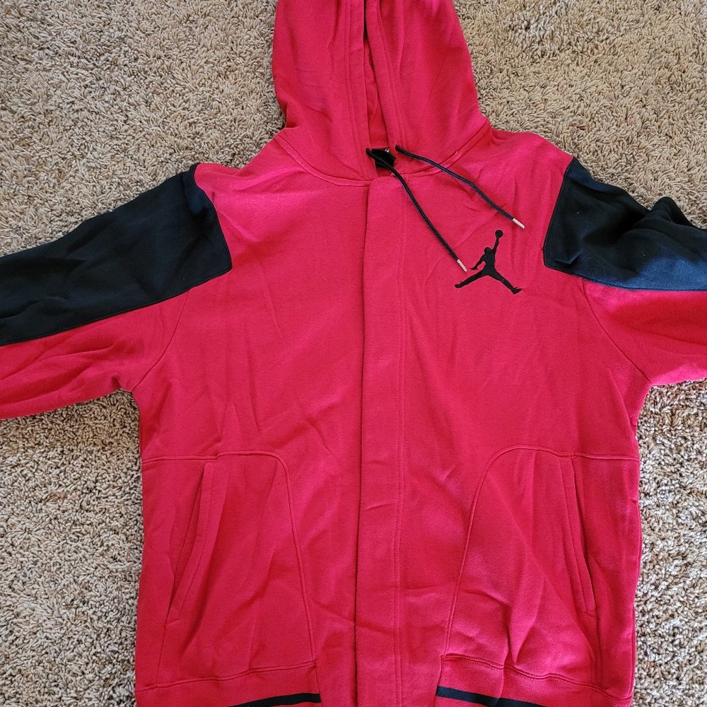 Jordan hat and hoodie